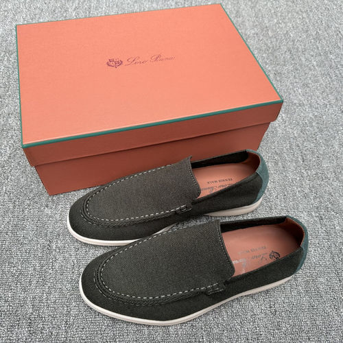 Loro Piana LP Wish Wool Blend Knit Moccasin Sneakers