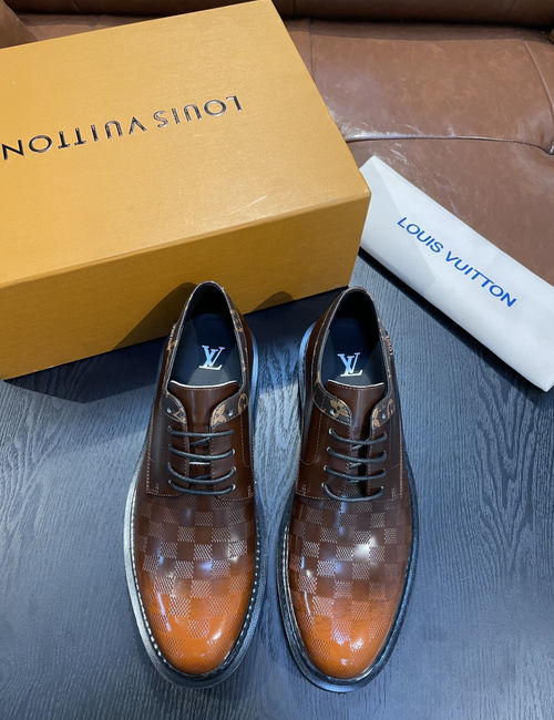 Louis Vuitton LV High-Quality Leather Shoes With Fine Workmanship