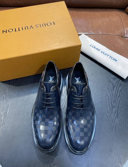 Louis Vuitton LV High-Quality Leather Shoes With Fine Workmanship