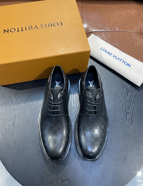 Louis Vuitton LV High-Quality Leather Shoes With Fine Workmanship