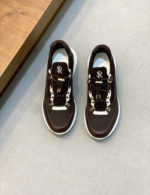 Stefano Ricci High Quality Soft Leather Sneakers