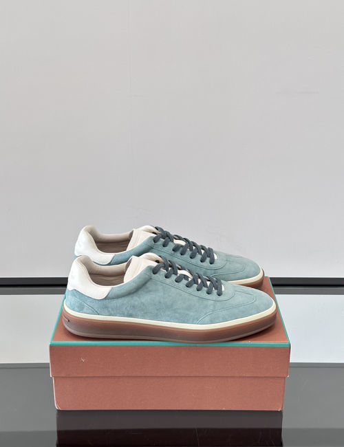 Loro Piana LP Weekendwalk Shoes Suede Upper Non-slip Durable Stylish