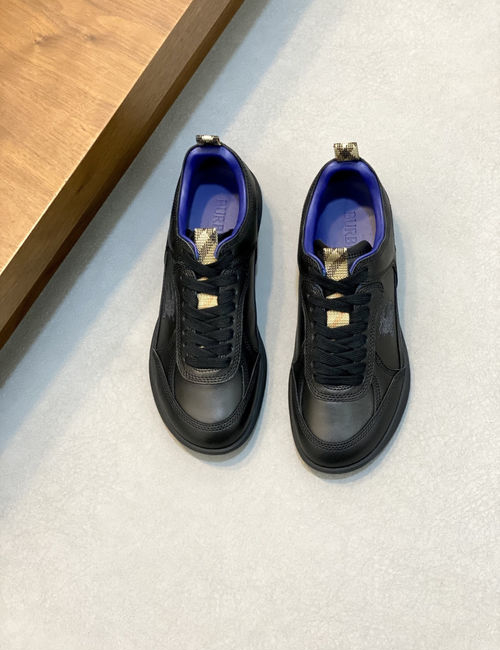 Burberry New Equestrian Knight Pattern Sneakers With Comfort Sole