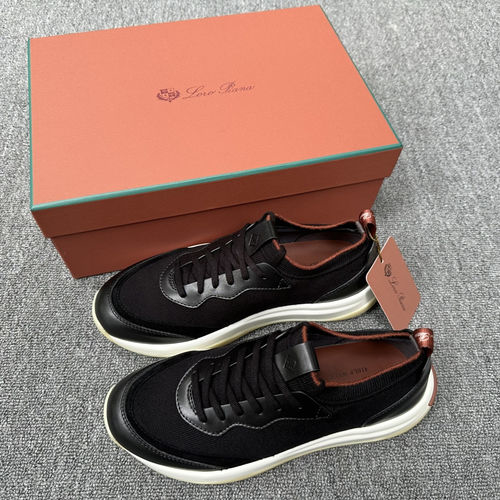 Loro Piana LP Wool Knitted Slip-on Sneakers