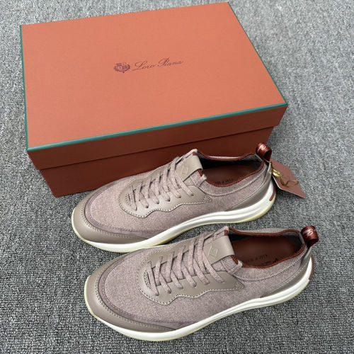 Loro Piana LP Modern Design Sneakers With Ultra-Light Sole