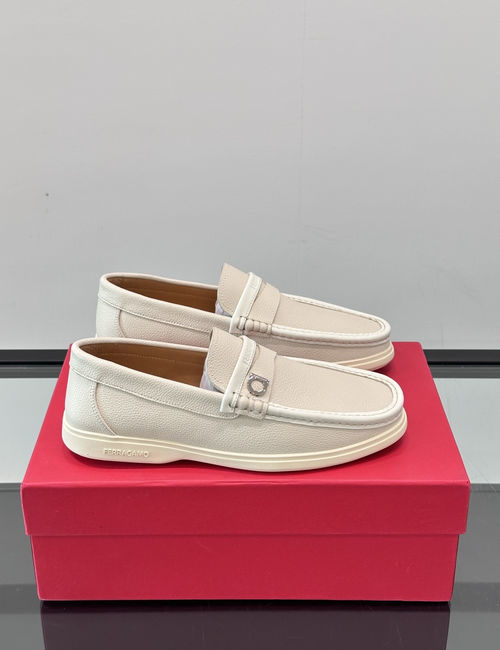 Ferragamo Genuine Leather Casual Dress Shoes