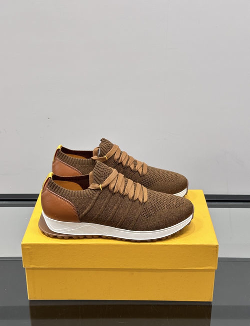 Doucals Handmade Flyknit Casual Shoes