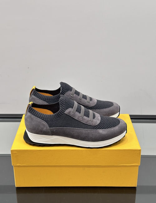 Doucals Handmade Flyknit Casual Shoes