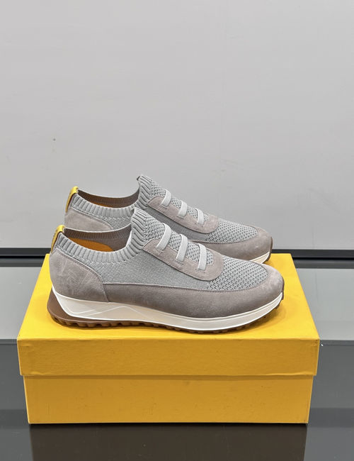Doucals Handmade Flyknit Casual Shoes