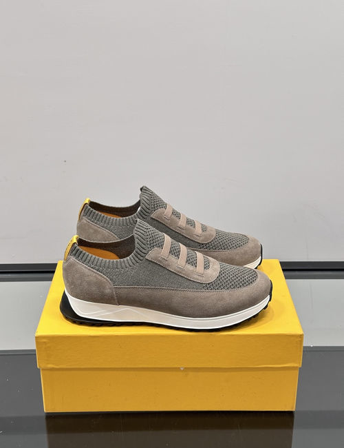 Doucals Handmade Flyknit Casual Shoes