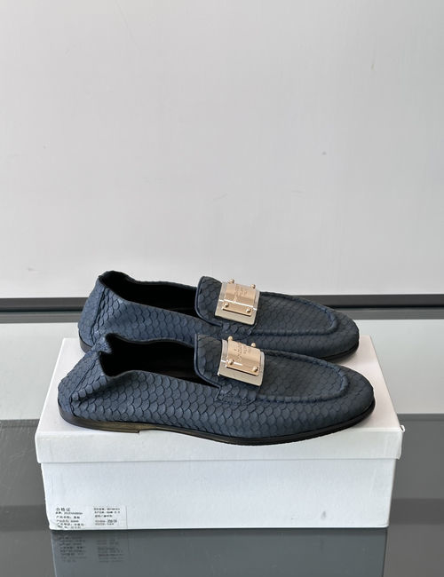 Dolce & Gabbana DG Genuine Leather Loafers