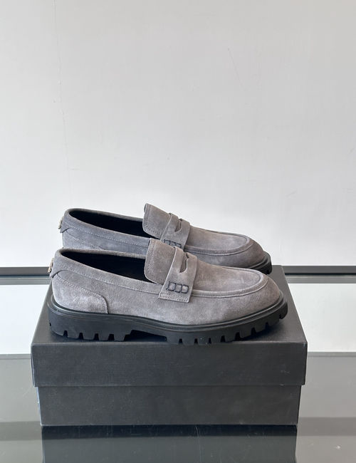Dolce & Gabbana DG Thick Sole Leather Formal Casual Shoes