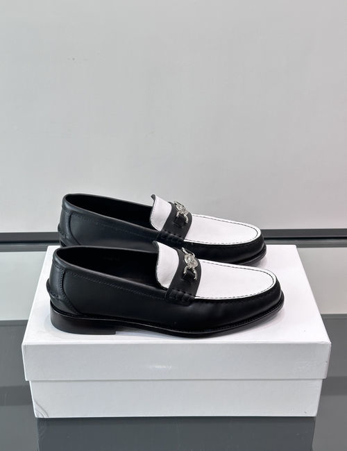 Versace Classic Business Dress Shoes With Cowhide Upper