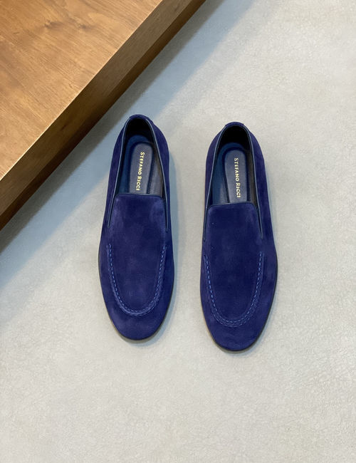 Stefano Ricci Formal Casual Leather Shoes With Buckle