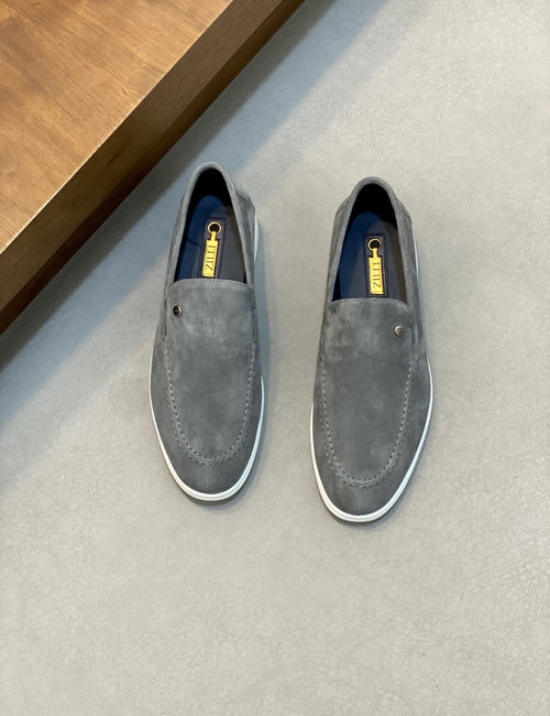 Zilli Hollow Out Loafers Latex Insole