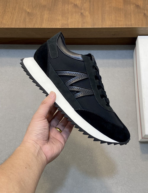 Moncler Breathable Mesh Spliced Wear-resistant Sneakers