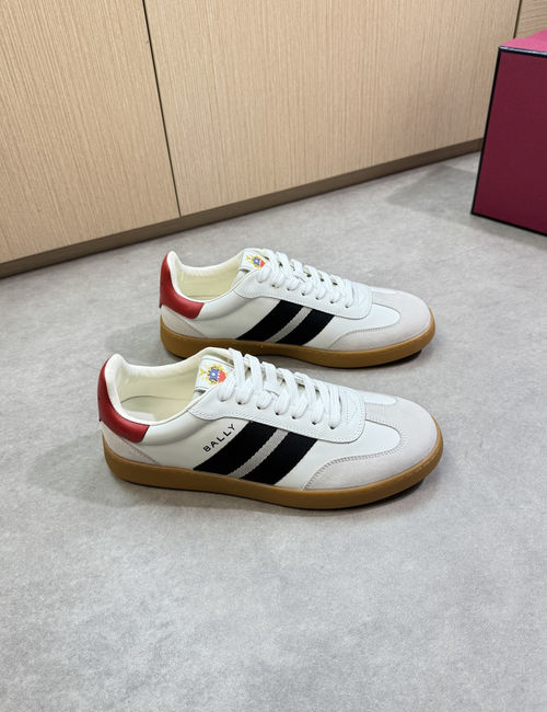 Bally Premium Leather Casual Sneakers
