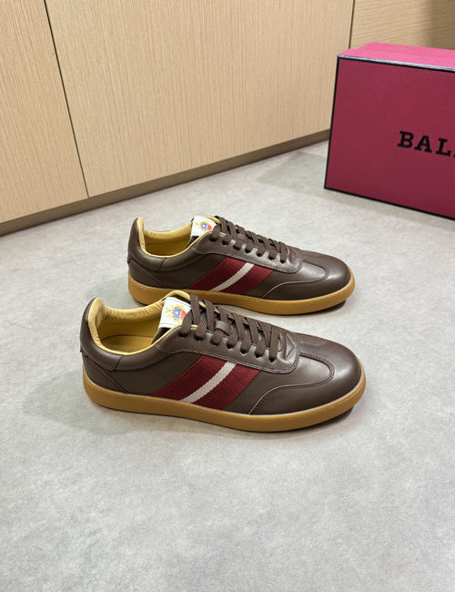 Bally Premium Leather Casual Sneakers