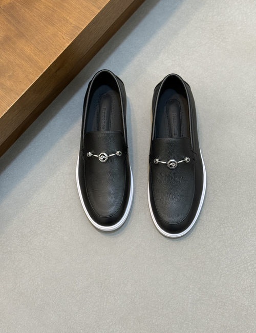 Stefano Ricci Formal Casual Leather Shoes With Buckle