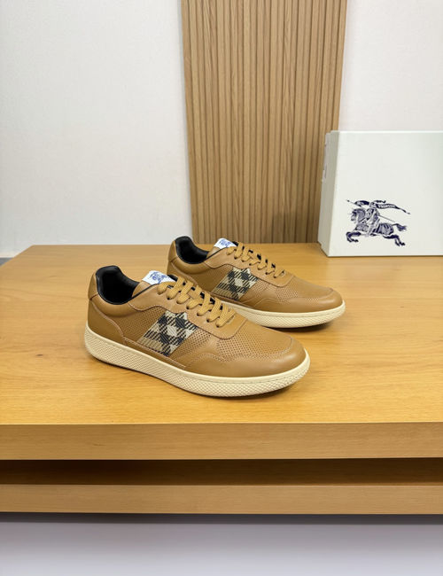 Burberry Two-tone Casual Skate Shoes