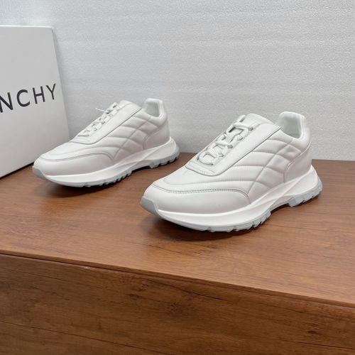 Givenchy White Trainers Leather Sneakers With Rubber Sole