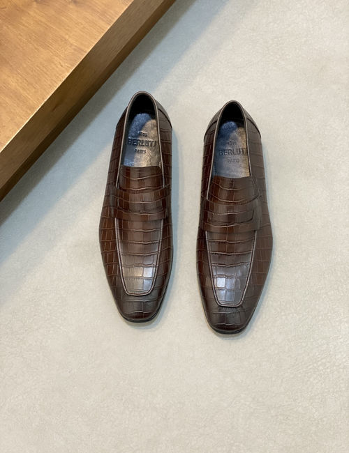 Berluti Formal Leather Shoes Hand-colored Leather Sole