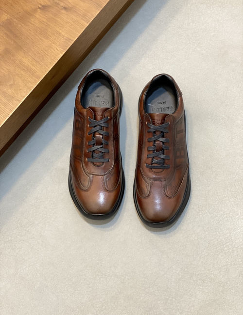 Berluti Low-top Casual Leather Sneakers