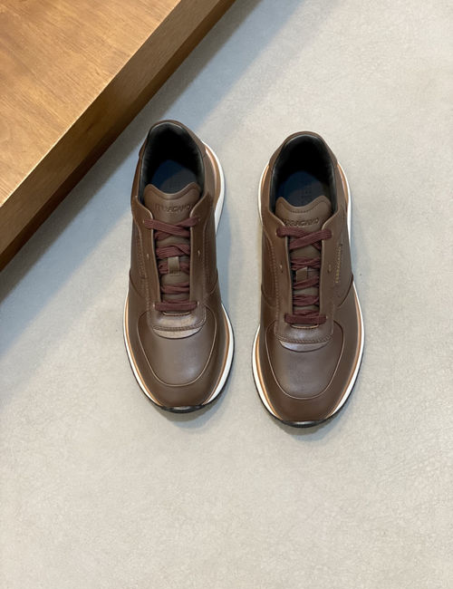Ferragamo Cowhide Leather Casual Sneakers