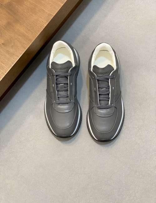 Ferragamo Cowhide Leather Casual Sneakers