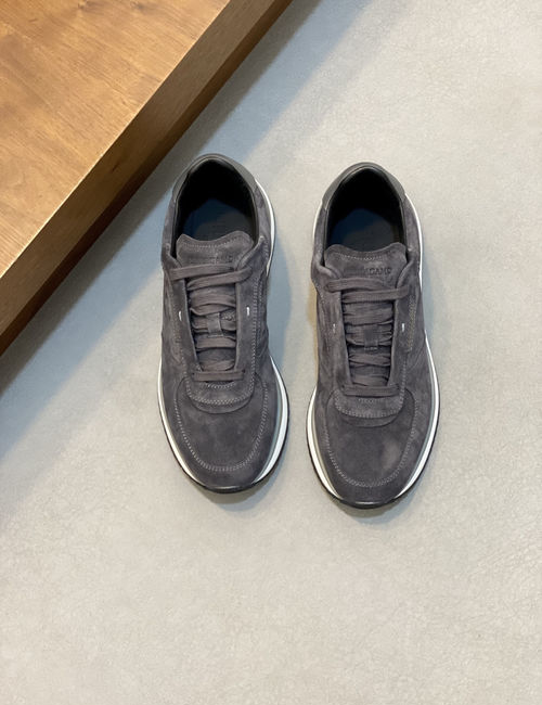Ferragamo Cowhide Leather Casual Sneakers
