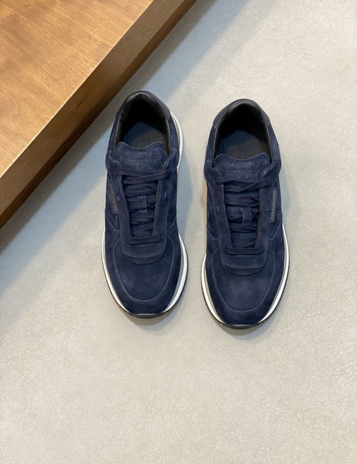 Ferragamo Cowhide Leather Casual Sneakers