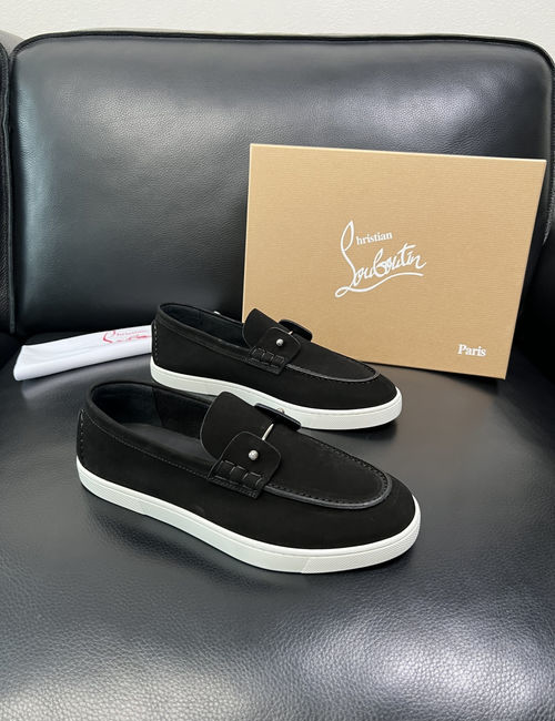 Christian Louboutin Red Sole Leather Shoes Premium Quality