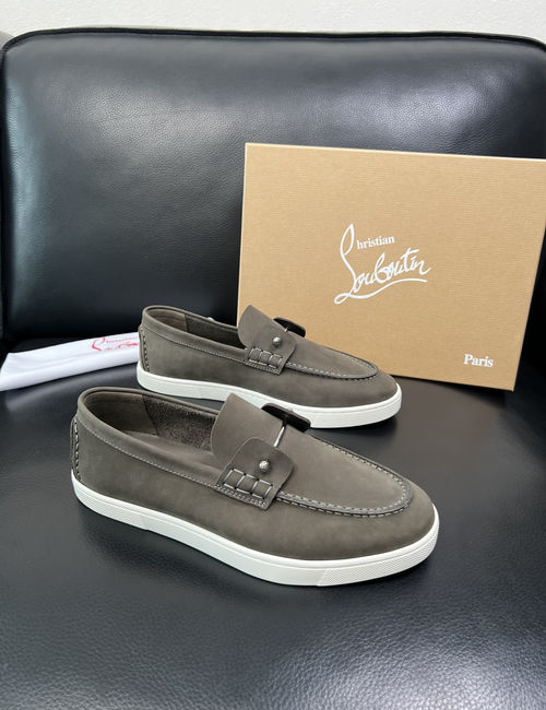 Christian Louboutin Red Sole Leather Shoes Premium Quality