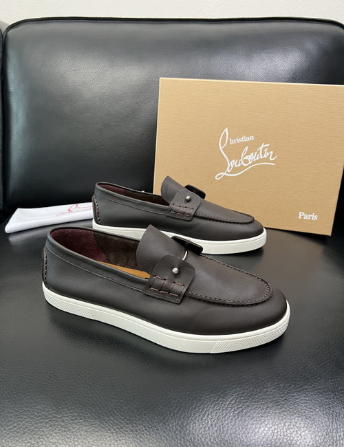 Christian Louboutin Red Sole Leather Shoes Premium Quality