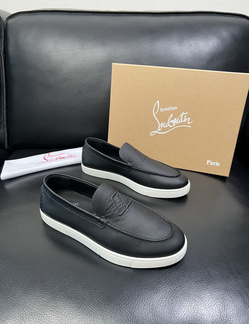 Christian Louboutin Red Sole Leather Shoes Premium Quality