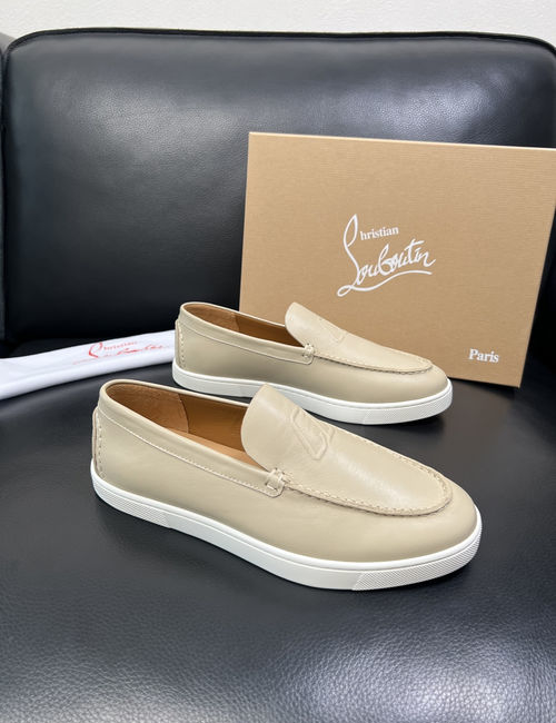 Christian Louboutin Red Sole Leather Shoes Premium Quality