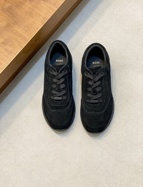 Hugo Boss Nappa Leather Low-top Casual Sneakers