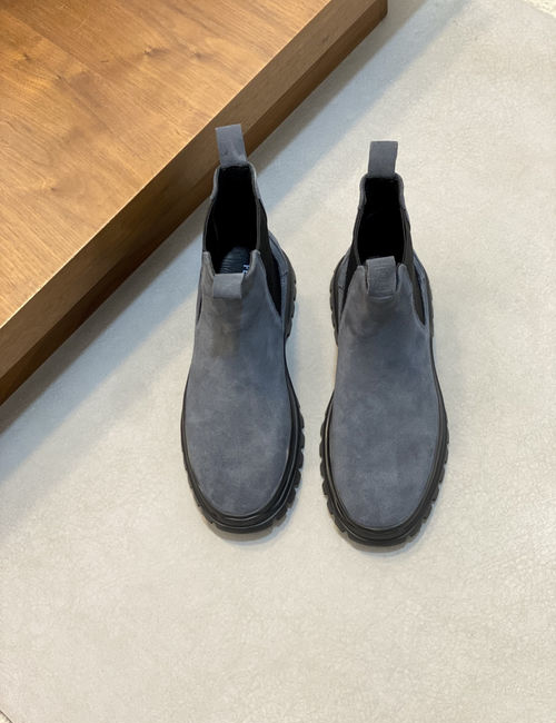 Ferragamo Slip-on Ankle Boots With Foam Sole