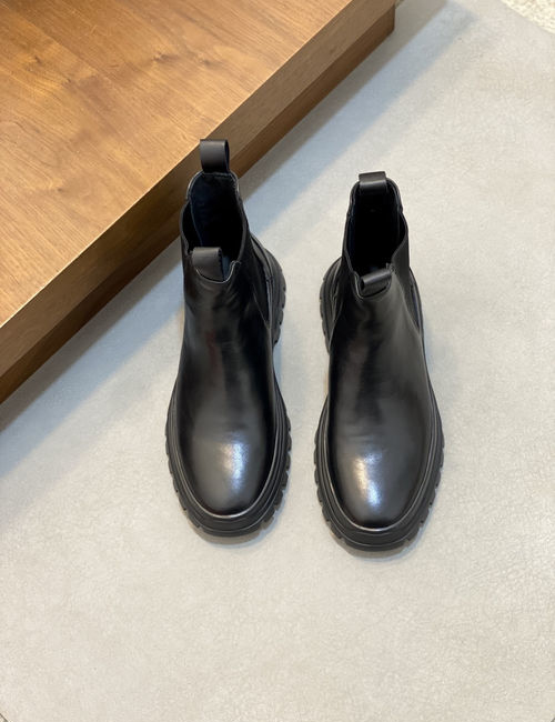 Ferragamo Slip-on Ankle Boots With Foam Sole
