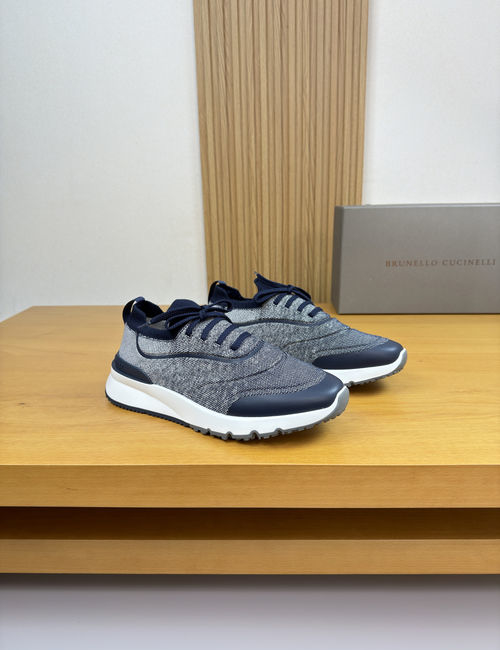 Brunello Cucinelli BC Premium Knit Casual Sneakers
