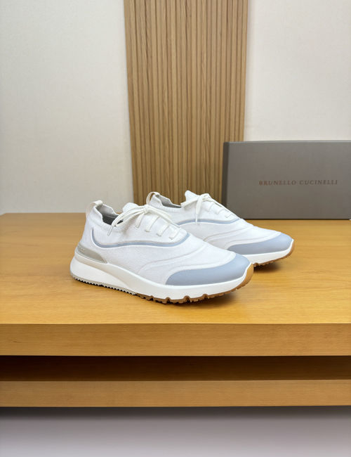 Brunello Cucinelli BC Premium Knit Casual Sneakers