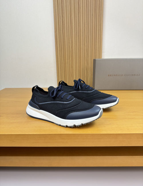 Brunello Cucinelli BC Premium Knit Casual Sneakers