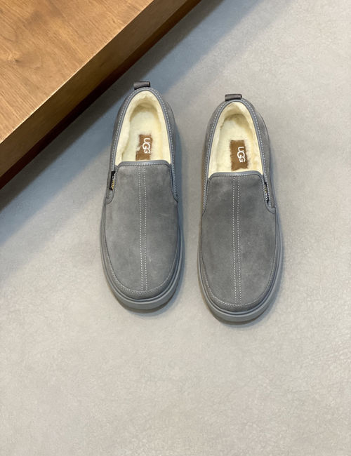UGG Leather Snow Shoes With Wool Interior