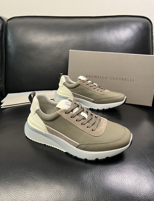 Brunello Cucinelli BC Premium Stitched Cow Leather Shoes