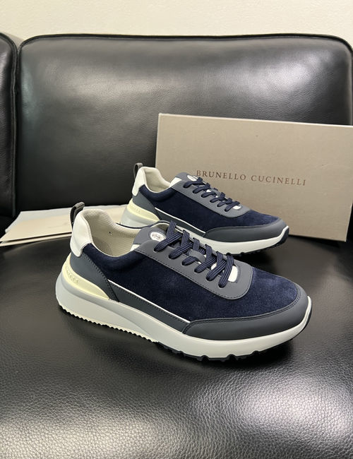 Brunello Cucinelli BC Premium Stitched Cow Leather Shoes