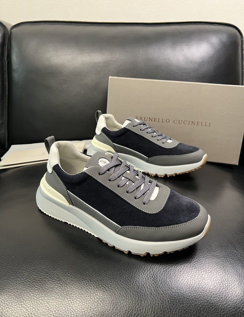 Brunello Cucinelli BC Premium Stitched Cow Leather Shoes
