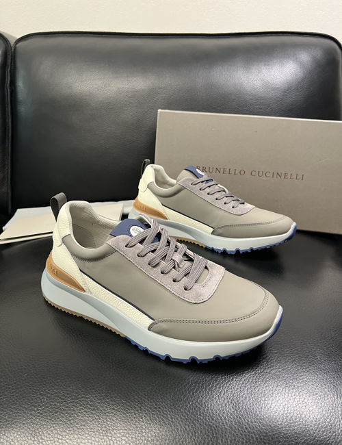 Brunello Cucinelli BC Premium Stitched Cow Leather Shoes
