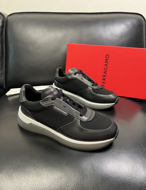 Ferragamo Premium Leather Casual Shoes