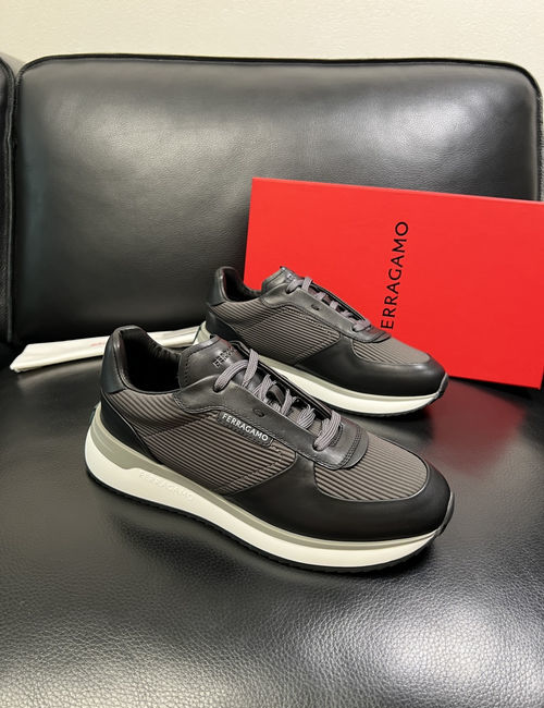 Ferragamo Premium Leather Casual Shoes