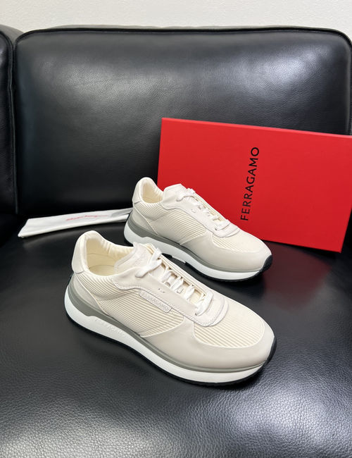 Ferragamo Premium Leather Casual Shoes